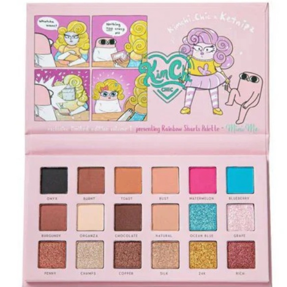 KimChi Chic KIMCHI X KETNIPZ: RAINBOW SHARTS MINI ME SHADOW PALETTE 0.32 Oz.